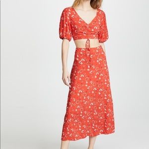 Two piece free people set.